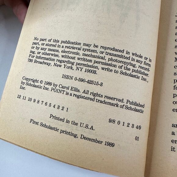 2/$8 1989 My Secret Admirer book by Carol Ellis - Picture 5 of 10